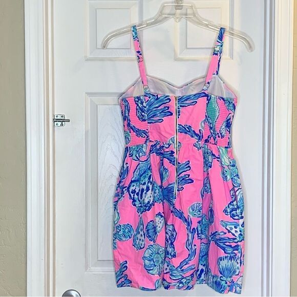 Lilly Pulitzer Ardleigh Dress Pink Pout Size 8 - Picture 13 of 13